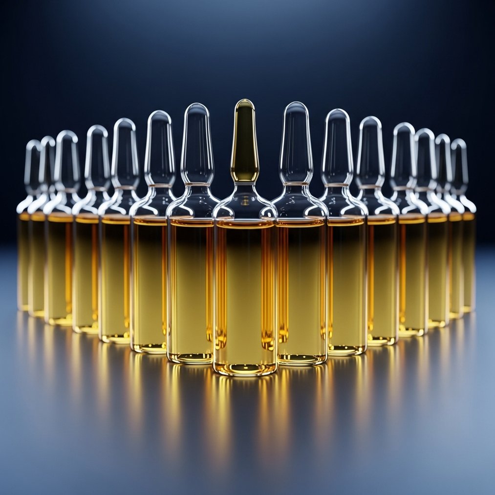 Peptide vials in a clinical setting